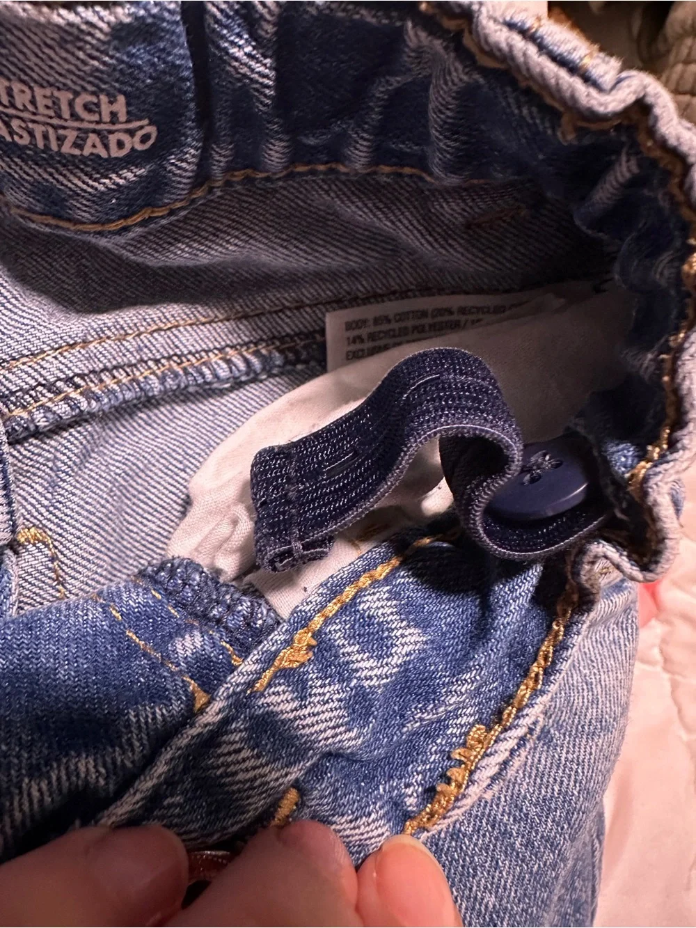 Cat & Jack Boys Straight Stretch Jeans Medium Wash Size 3T